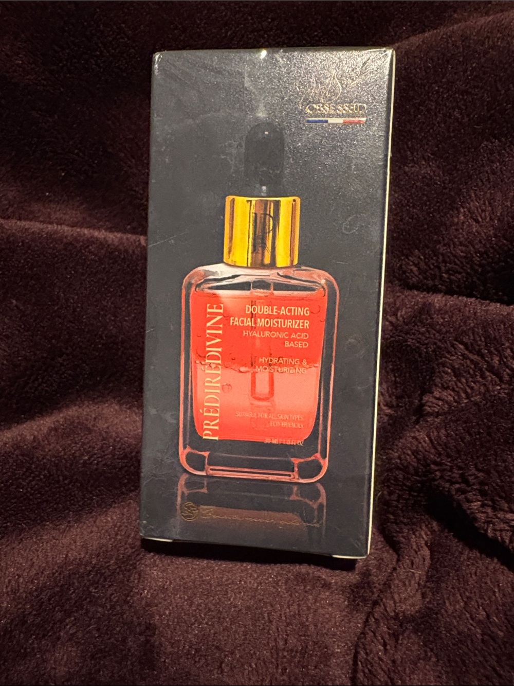 NWT PREDIRE Double-Acting Facial Moisturizer - Red